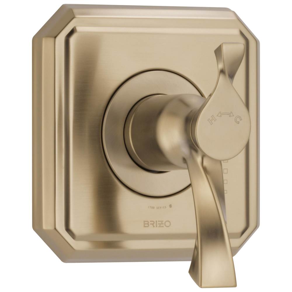 Brizo Thermostatic Valve Trim Shower Faucet Trims item T60030-GL
