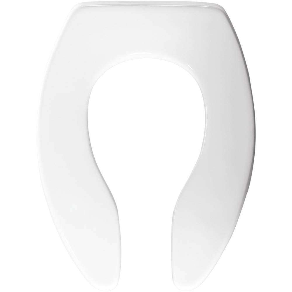SPS Companies, Inc.ChurchElongated Plastic Toilet Seat White Never Loosens