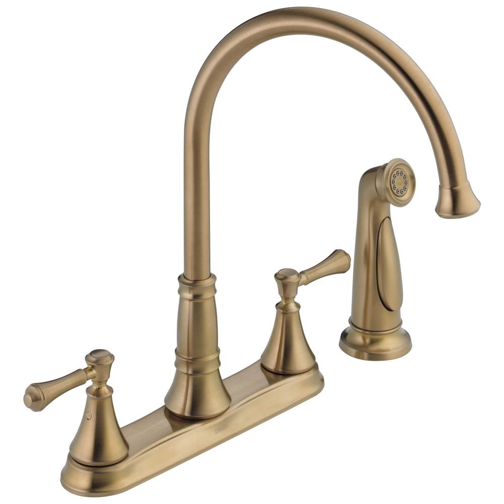 Delta Faucet Deck Mount Kitchen Faucets item 2497LF-CZ