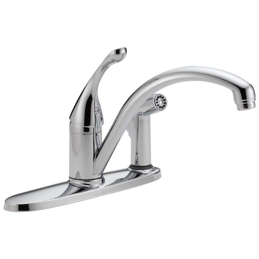 SPS Companies, Inc.Delta FaucetCollins™ Single Handle Kitchen Faucet with Integral Spray