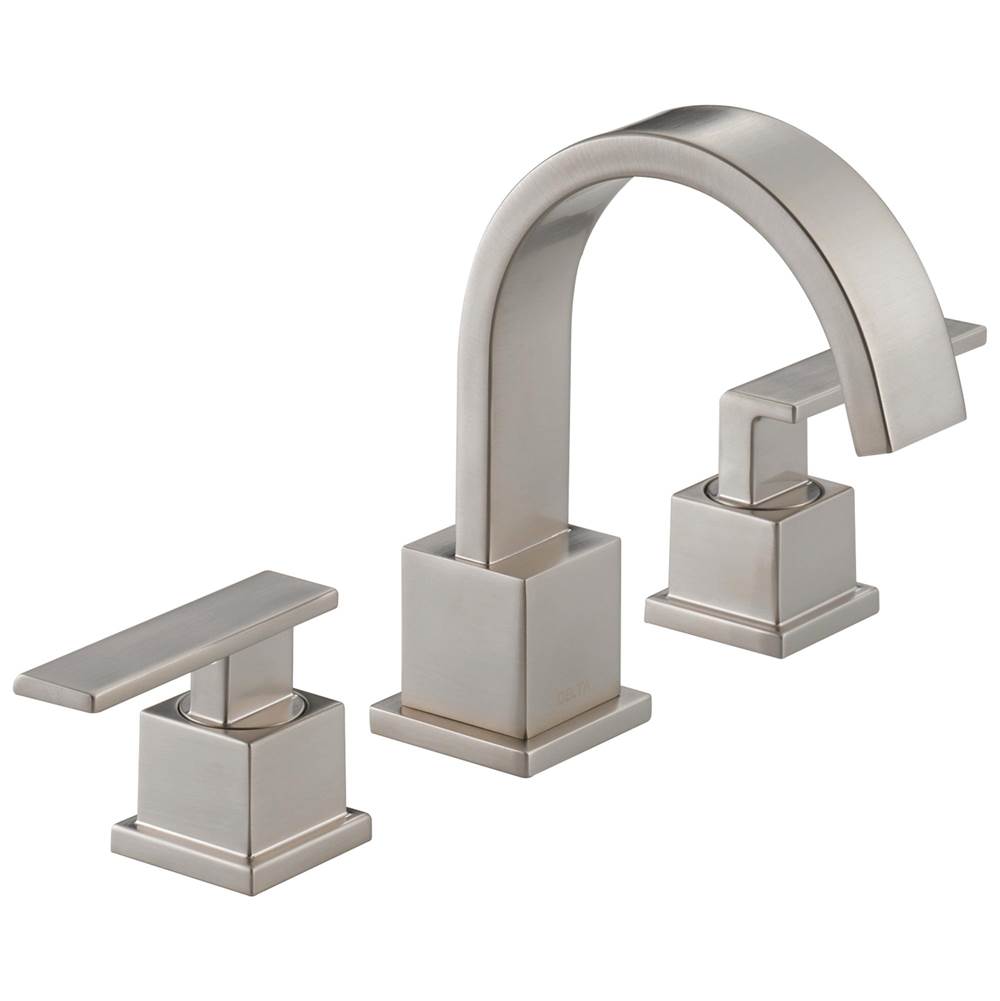 Delta Faucet Widespread Bathroom Sink Faucets item 3553LF-SS