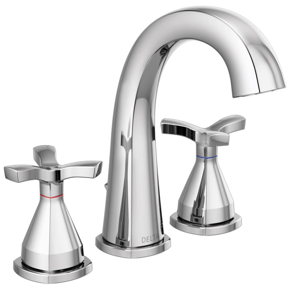 Delta Faucet Widespread Bathroom Sink Faucets item 357756-MPU-DST