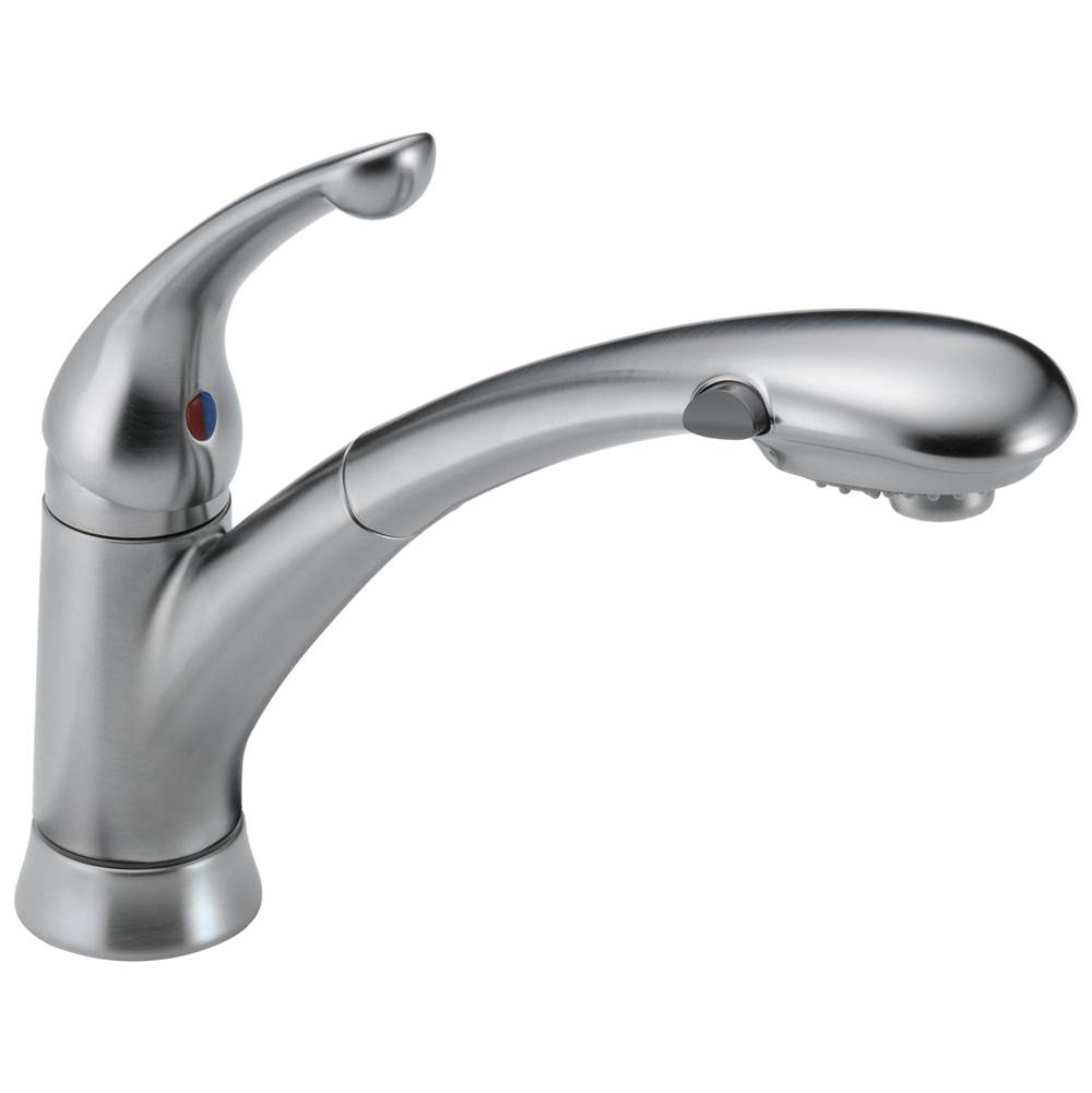 Delta Faucet Deck Mount Kitchen Faucets item 470-AR-DST
