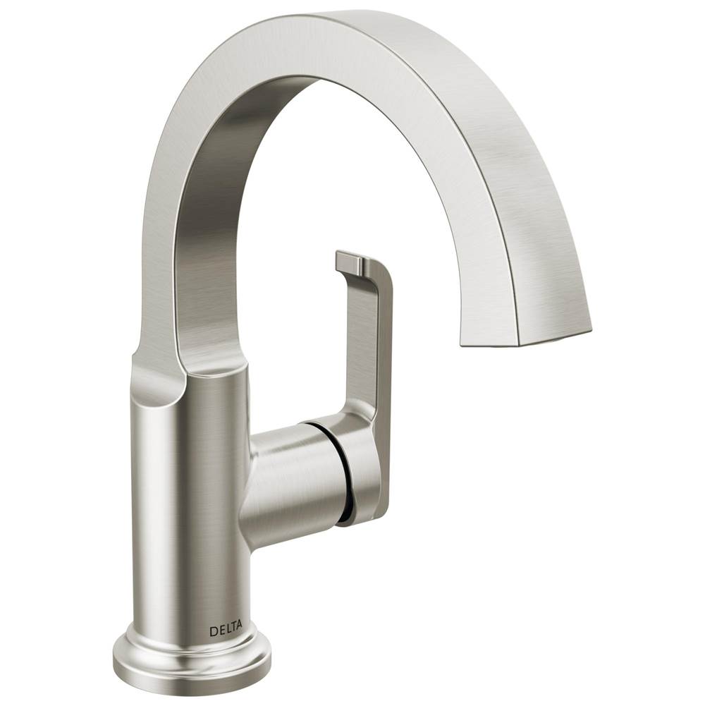 Delta Faucet Single Hole Bathroom Sink Faucets item 588SH-SS-PR-DST