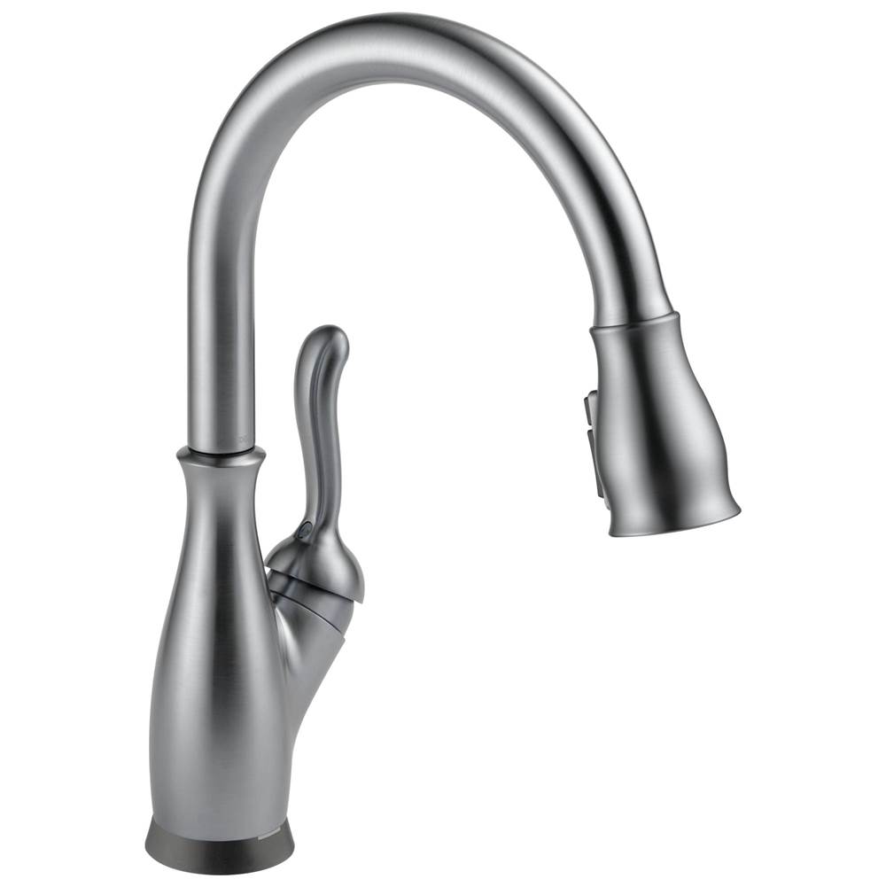 SPS Companies, Inc.Delta FaucetLeland® Single Handle Pull-Down Kitchen Faucet with Touch<sub>2</sub>O® and ShieldSpray® Technologies