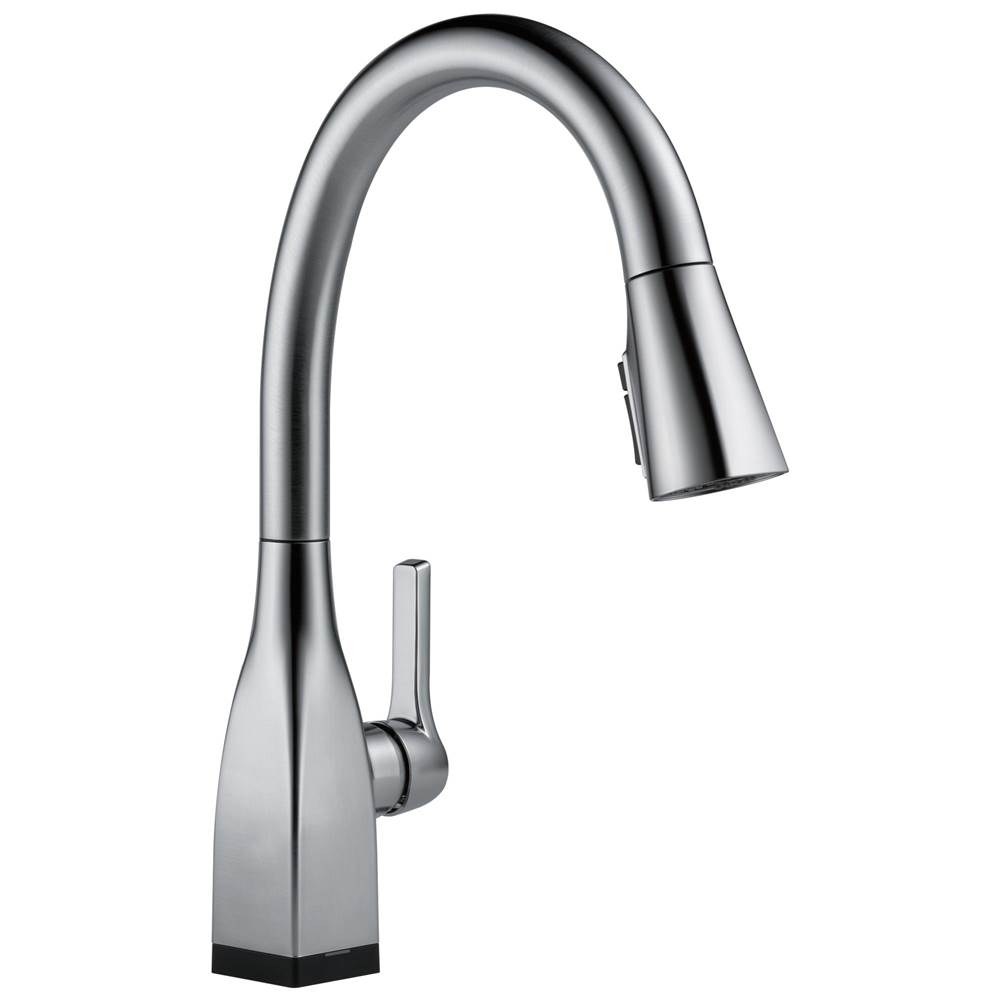 SPS Companies, Inc.Delta FaucetMateo® Single Handle Pull-Down Kitchen Faucet with Touch<sub>2</sub>O® and ShieldSpray® Technologies