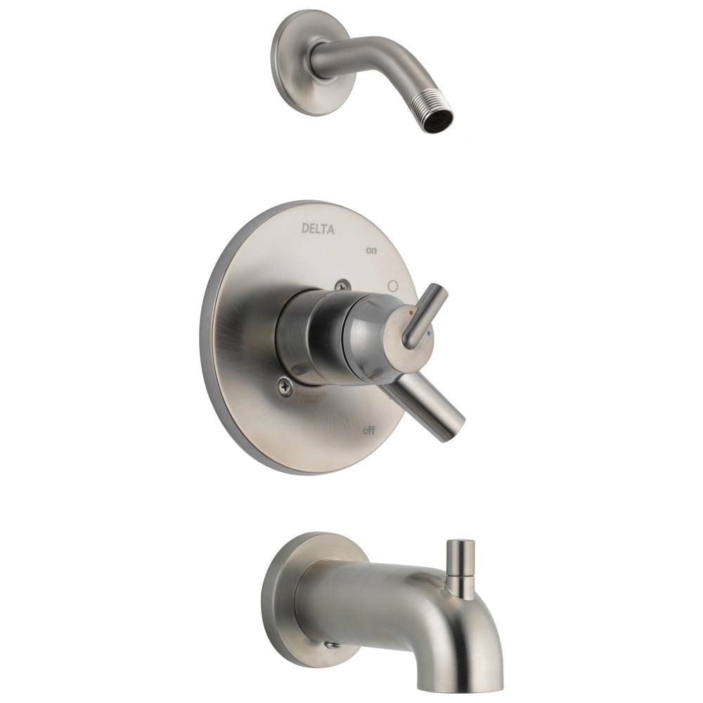 Delta Faucet Tub And Shower Faucets Less Showerhead Tub And Shower Faucets item T17459-SSLHD