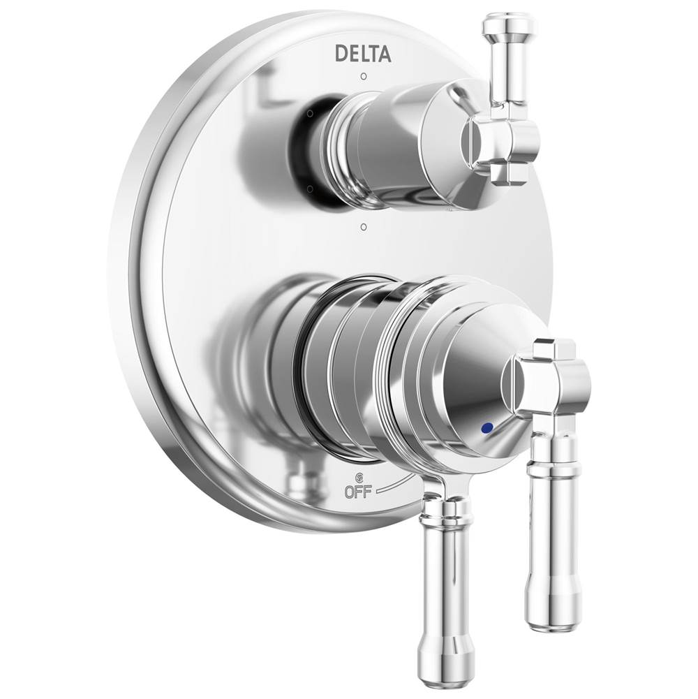 Delta Faucet Pressure Balance Trims With Integrated Diverter Shower Faucet Trims item T27984-PR