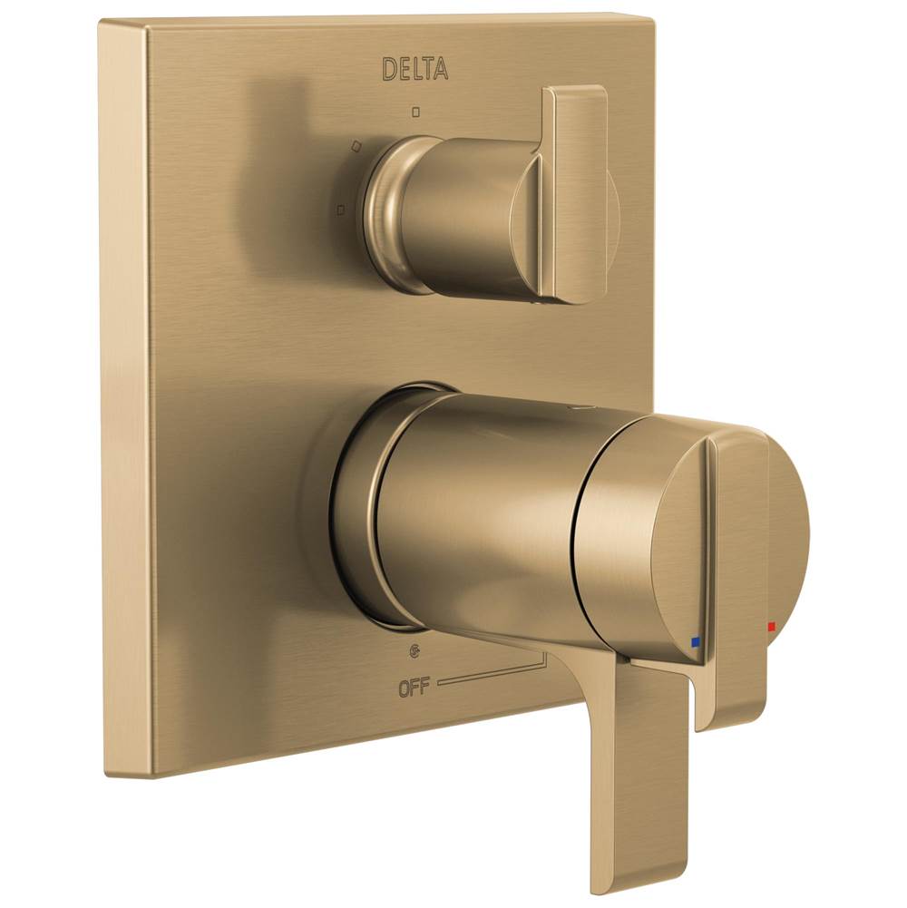 Delta Faucet Pressure Balance Trims With Integrated Diverter Shower Faucet Trims item T27T867-CZ