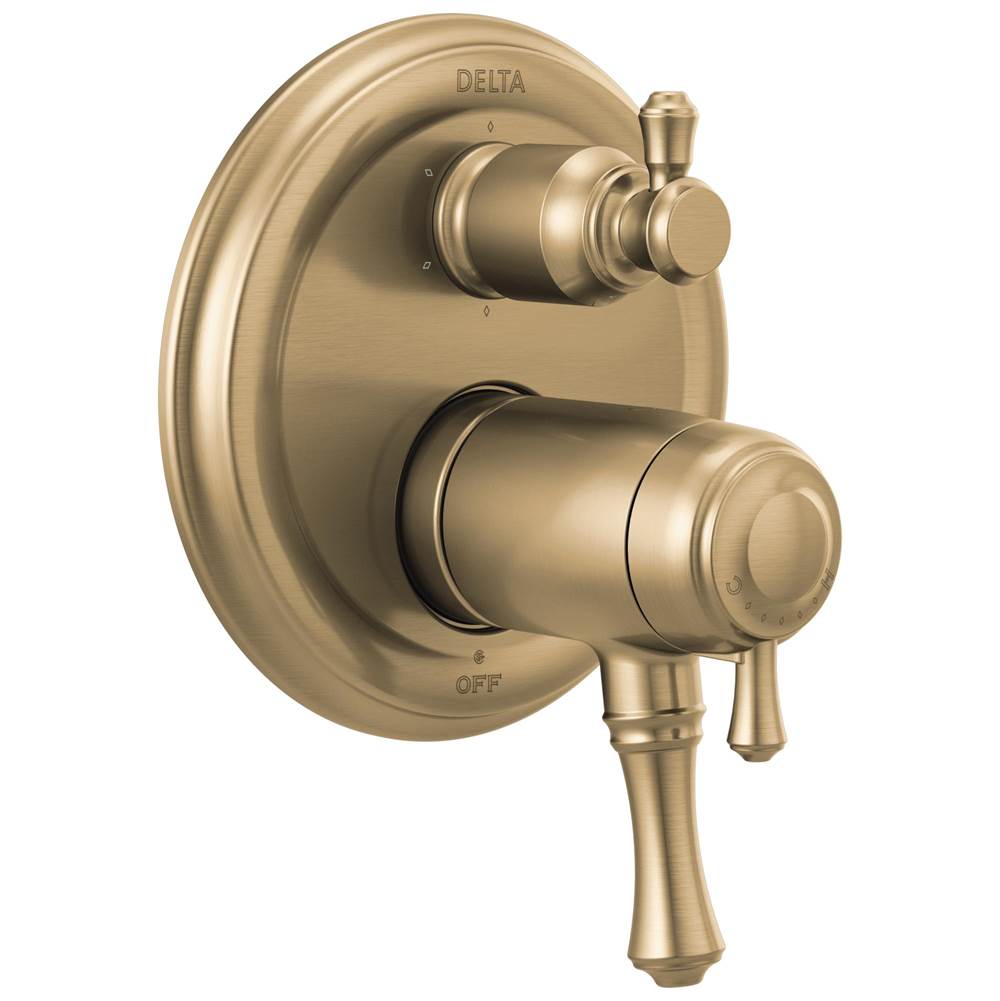 Delta Faucet Pressure Balance Trims With Integrated Diverter Shower Faucet Trims item T27T997-CZ