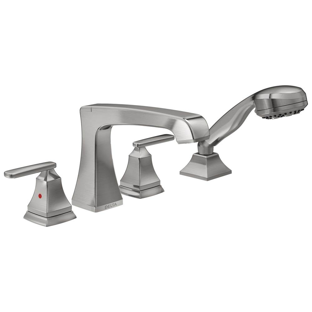 SPS Companies, Inc.Delta FaucetAshlyn® Roman Tub with Hand Shower Trim