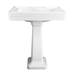 D X V - D20015100.415 - Complete Pedestal Bathroom Sinks