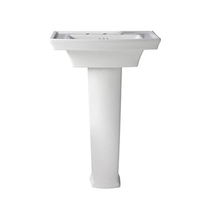 SPS Companies, Inc.DXVWyatt® Pedestal Sink Top, 3-Hole with Pedestal Leg
