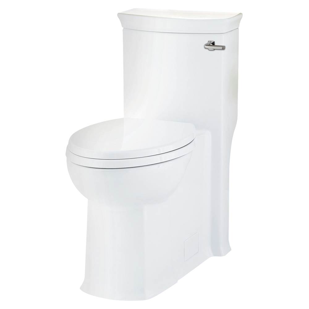 SPS Companies, Inc.DXVWyatt One-Piece Chair Height Right Hand Trip Lever Elongated Toilet with Seat