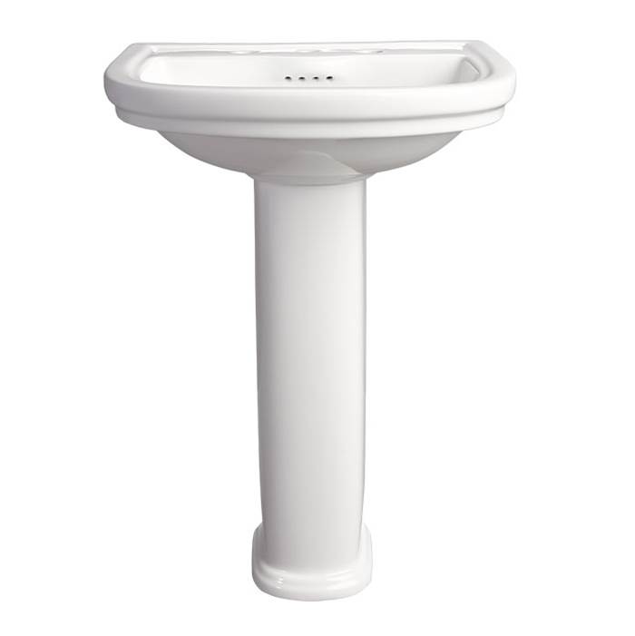 SPS Companies, Inc.DXVSt. George® Pedestal Sink Top, 3-Hole with Pedestal Leg