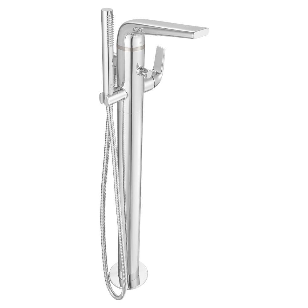 SPS Companies, Inc.DXVDXV Modulus® Single Handle Floor Mount Bathtub Filler with Hand Shower and Lever Handle