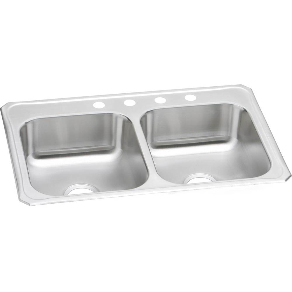 Elkay Drop In Double Bowl Sink Kitchen Sinks item CR33221