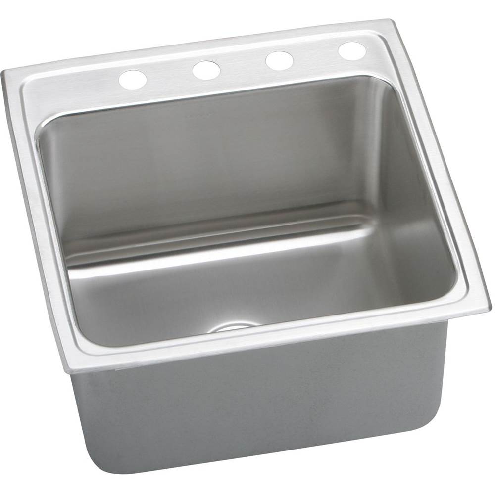 SPS Companies, Inc.ElkayLustertone Classic Stainless Steel 22'' x 22'' x 12-1/8'', Single Bowl Drop-in Sink with Quick-clip