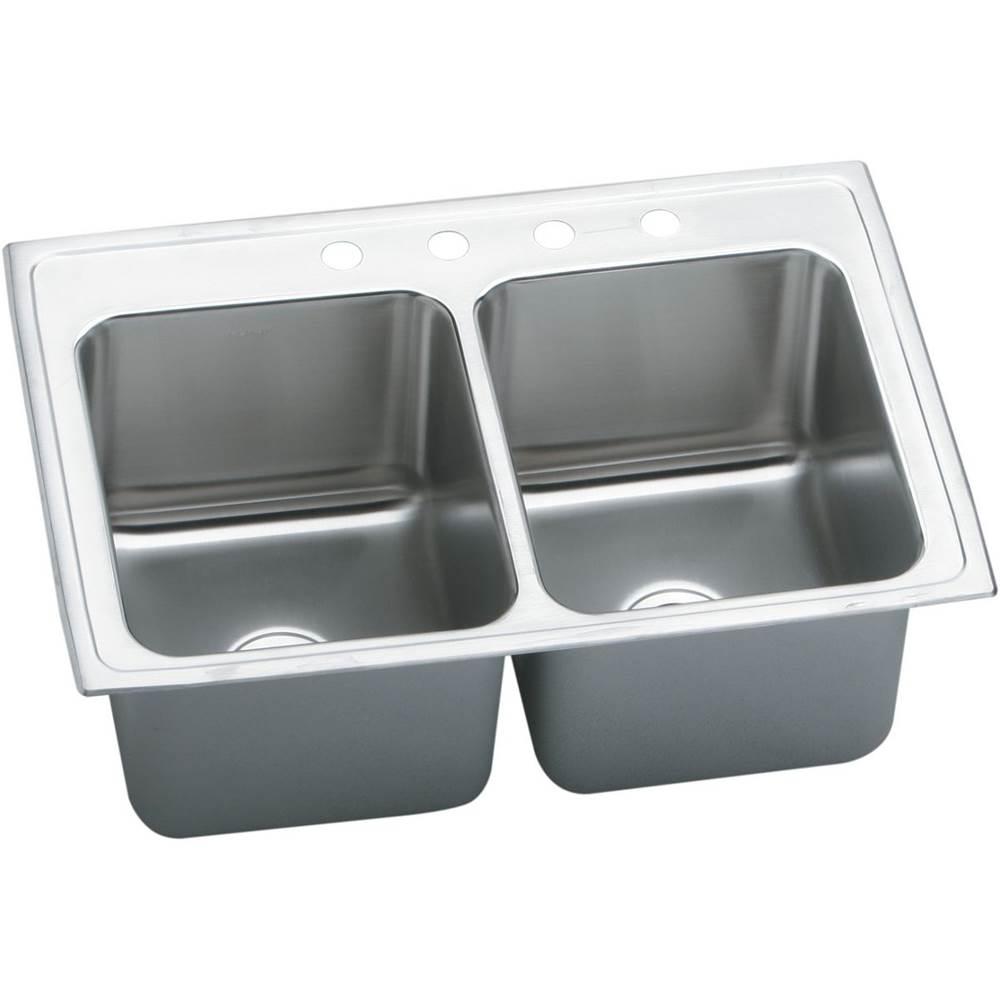 Elkay Drop In Double Bowl Sink Kitchen Sinks item DLRQ3322122