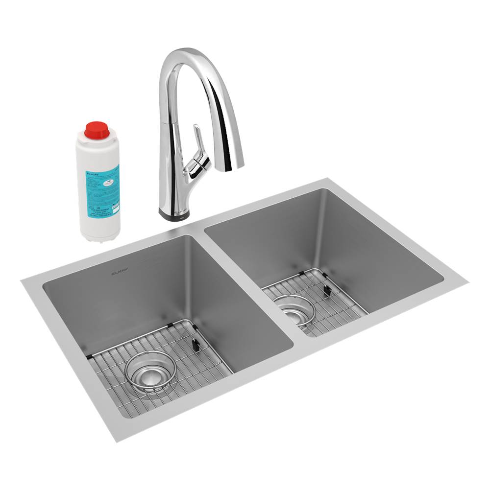 Elkay Undermount Kitchen Sinks item EFRU311810TFLC