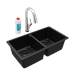 Elkay - ELGU3322BK0FLC - Undermount Kitchen Sinks