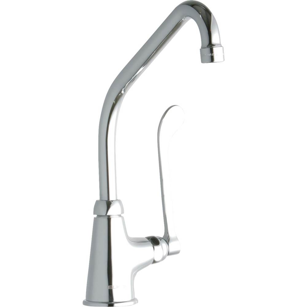 SPS Companies, Inc.ElkaySingle Hole with Single Control Faucet with 8'' High Arc Spout 6'' Wristblade Handle Chrome