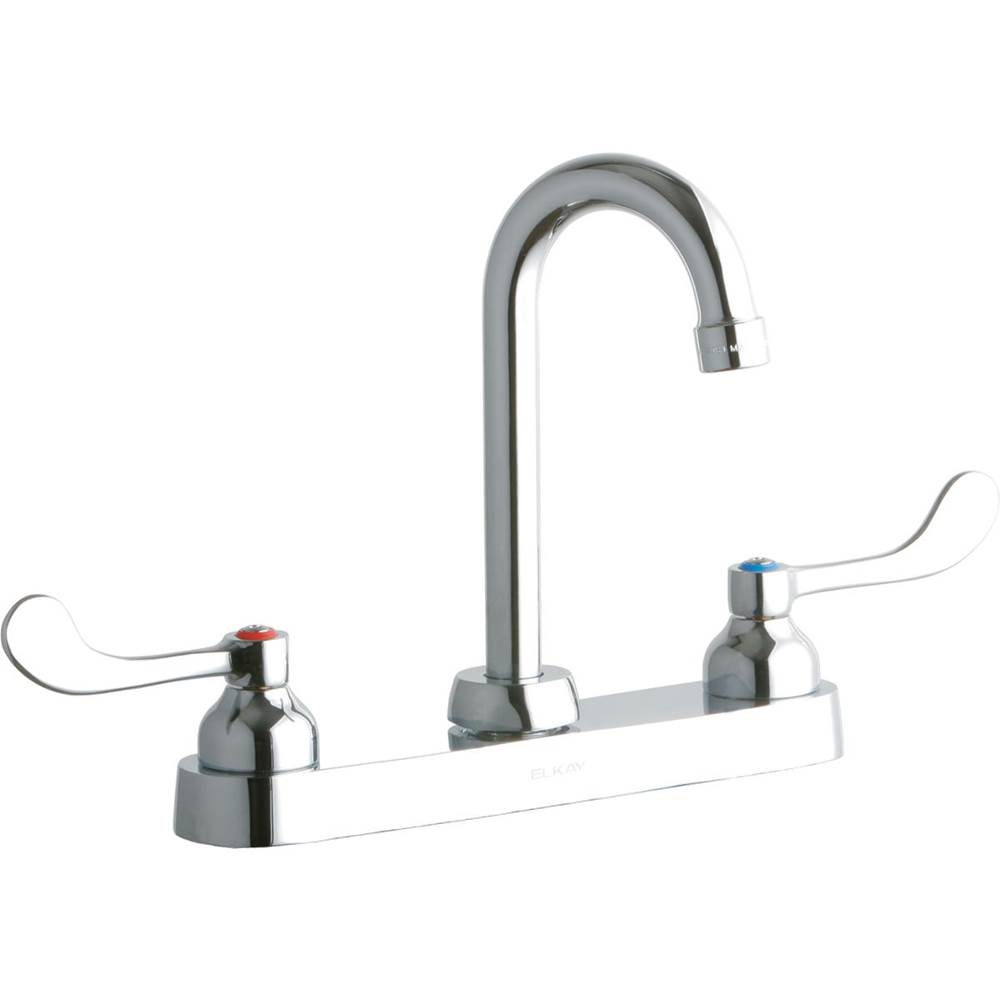 Elkay Deck Mount Kitchen Faucets item LK810GN04T4