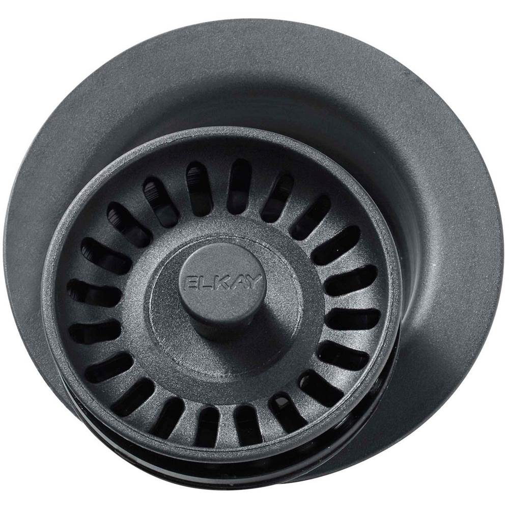 SPS Companies, Inc.ElkayPolymer 3-1/2'' Disposer Flange with Removable Basket Strainer and Rubber Stopper Dusk Gray
