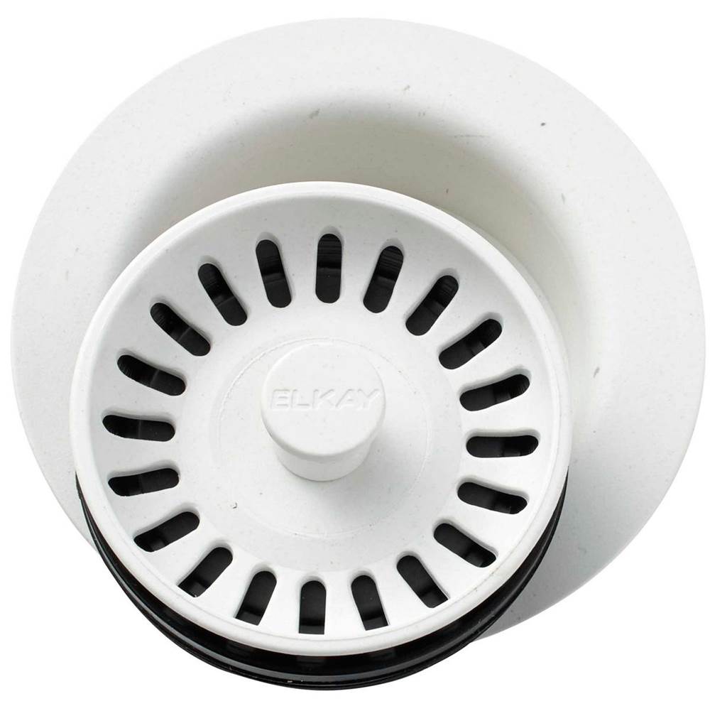SPS Companies, Inc.ElkayPolymer 3-1/2'' Disposer Flange with Removable Basket Strainer and Rubber Stopper Ricotta