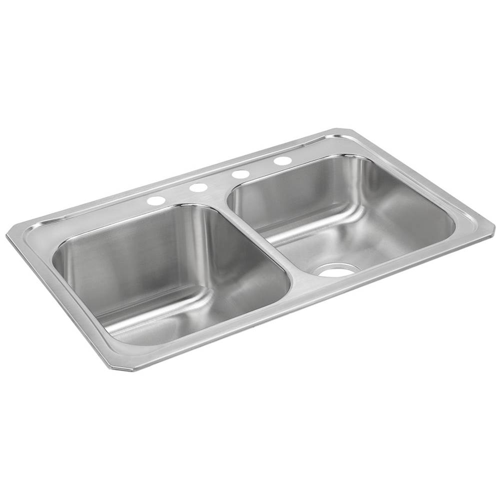 Elkay Drop In Double Bowl Sink Kitchen Sinks item STCR3322L3