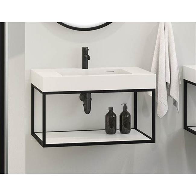 Fleurco Vanity Combos With Mirrors Vanity Sets item LVSTF24-WM12-SH18