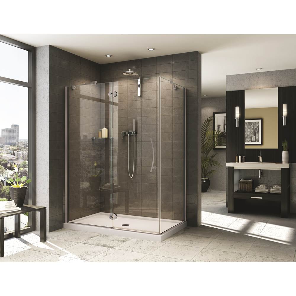 Fleurco Pivot Shower Doors item PXLR6036-25-40L-QBH-79