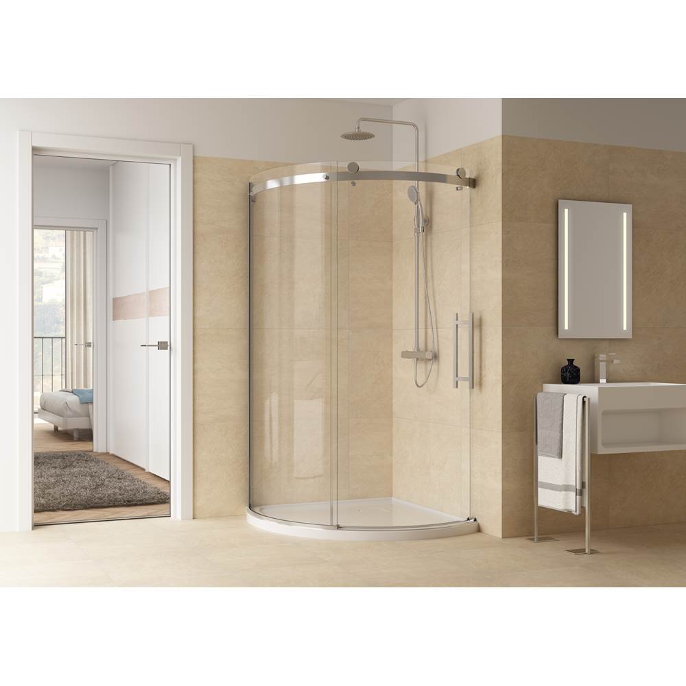 Fleurco Corner Shower Doors item Novarc402-11-40l