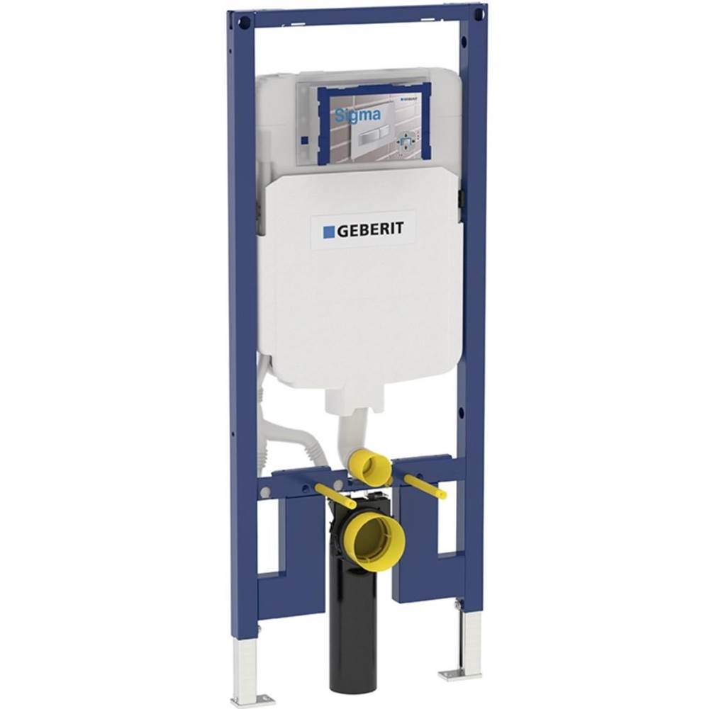 SPS Companies, Inc.GeberitGeberit Duofix element for wall-hung WC, 120 cm, with Sigma concealed cistern 8 cm, for wood frame wall, 4.8 / 3 liters