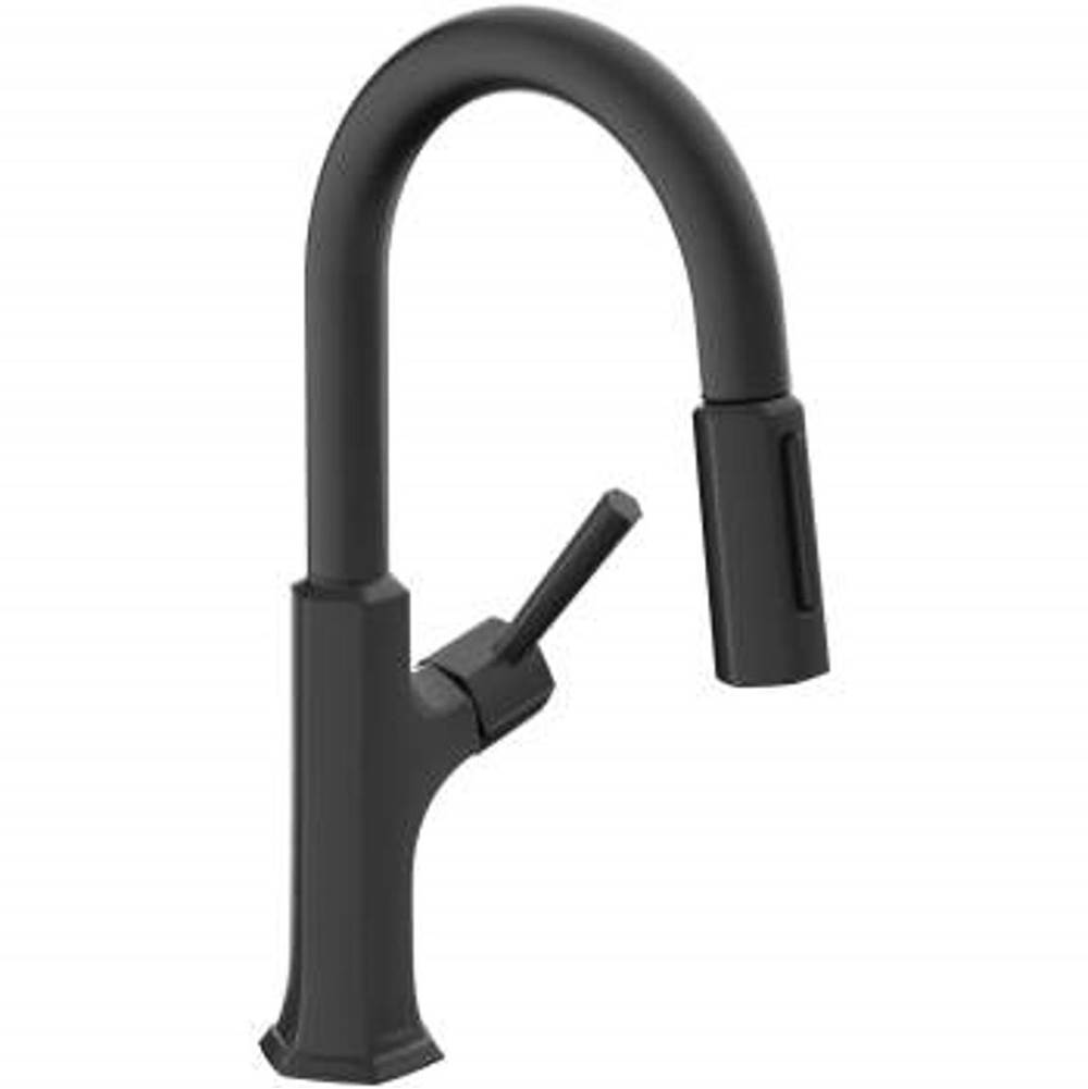 SPS Companies, Inc.HansgroheLocarno Prep Kitchen Faucet, 2-Spray Pull-Down, 1.75 GPM in Matte Black