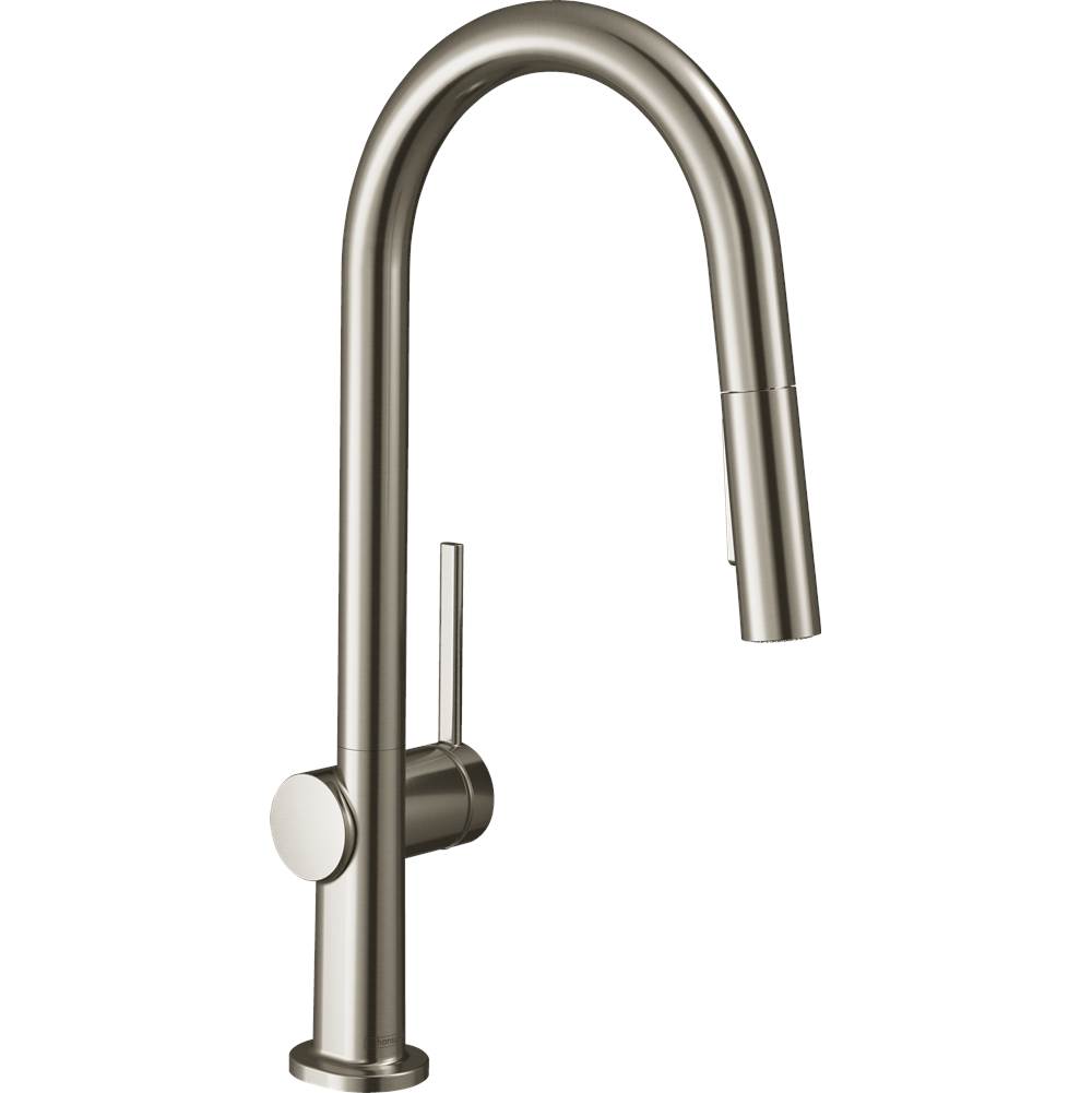 SPS Companies, Inc.HansgroheTalis N HighArc Kitchen Faucet, A-Style 2-Spray Pull-Down with sBox, 1.75 GPM in Steel Optic
