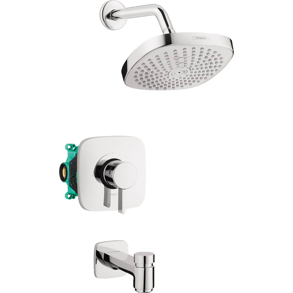 SPS Companies, Inc.HansgroheCroma Select E Pressure Balance Tub/Shower Set with Rough, 2.0 GPM  in Chrome
