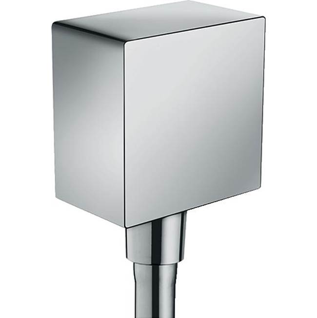 SPS Companies, Inc.HansgroheFixFit Wall Outlet Square with Check Valves in Chrome