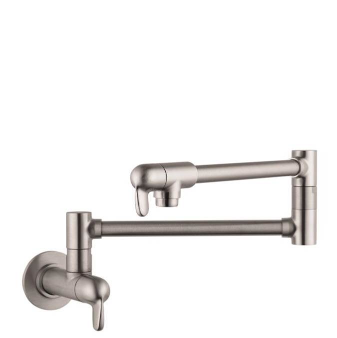 SPS Companies, Inc.HansgroheAllegro E Pot Filler, Wall-Mounted in Steel Optic