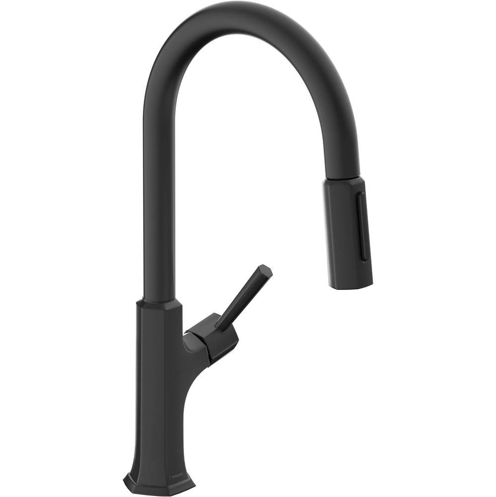 SPS Companies, Inc.HansgroheLocarno HighArc Kitchen Faucet, 2-Spray Pull-Down, 1.75 GPM in Matte Black