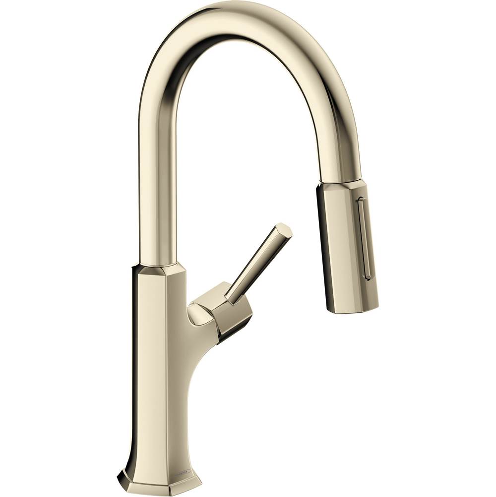 SPS Companies, Inc.HansgroheLocarno Prep Kitchen Faucet, 2-Spray Pull-Down, 1.75 GPM in Polished Nickel