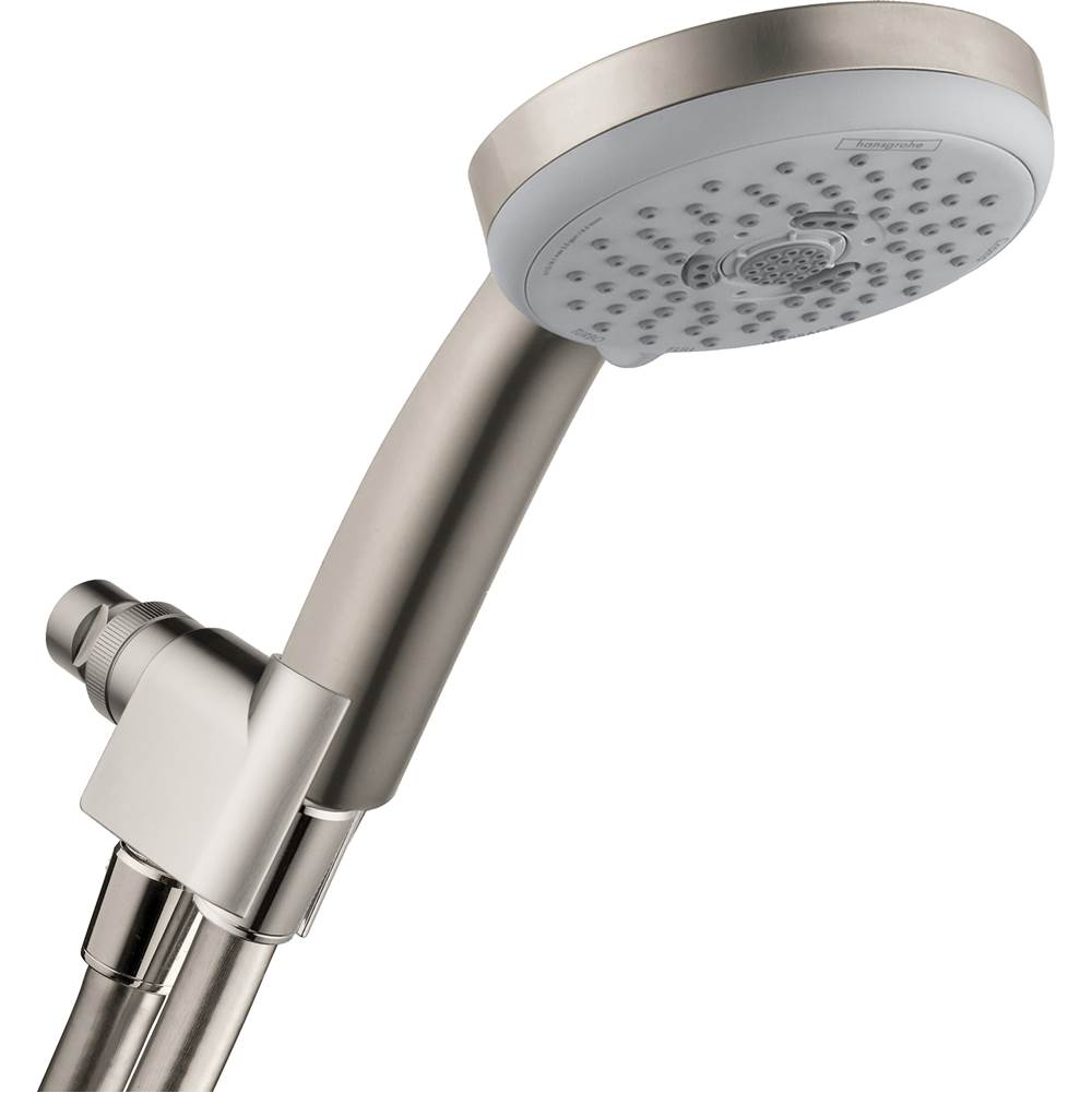 SPS Companies, Inc.HansgroheCroma 100 Handshower Set 3-Jet, 1.75 GPM in Brushed Nickel