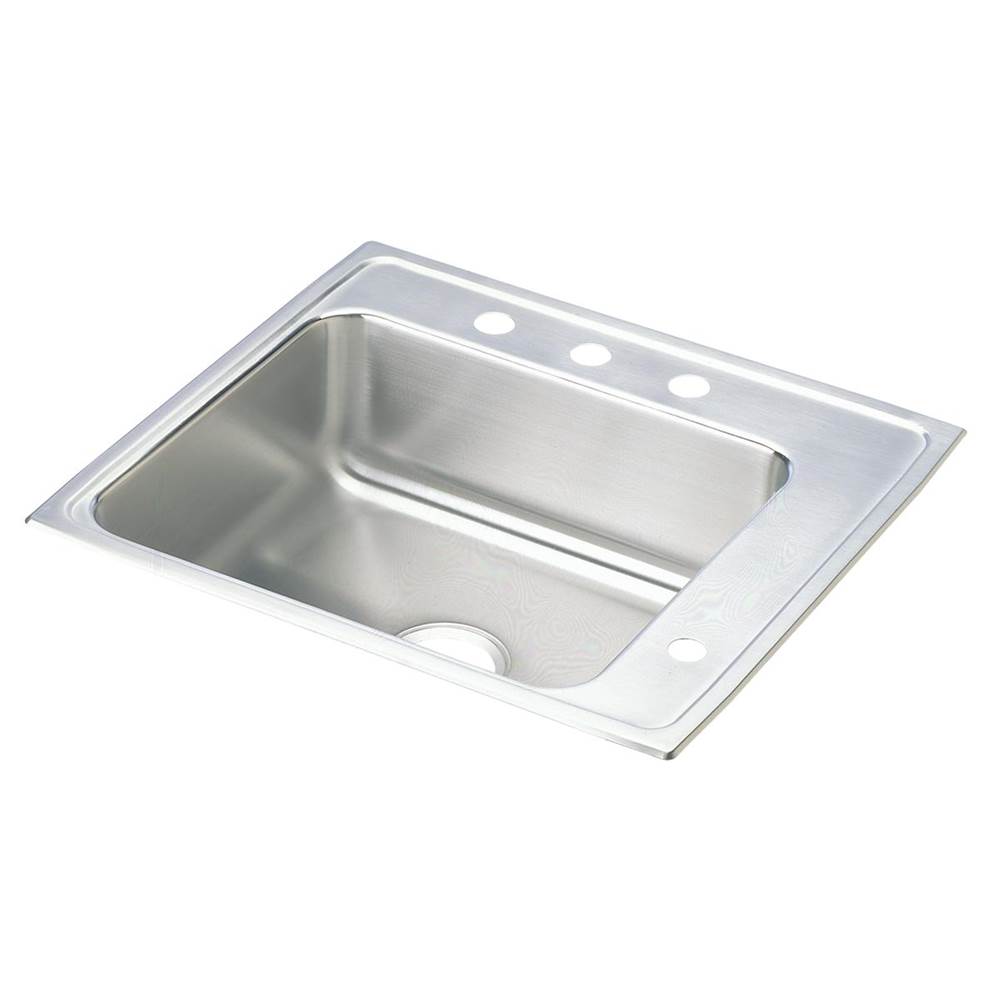 SPS Companies, Inc.Just ManufacturingStainless Steel 25'' x 22'' x 5'' LM-Hole Single Bowl Drop-in Classroom ADA Sink w/Overflow