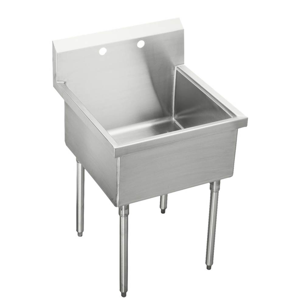 Just Manufacturing Floor Mount Laundry And Utility Sinks item NSFB130-2-J