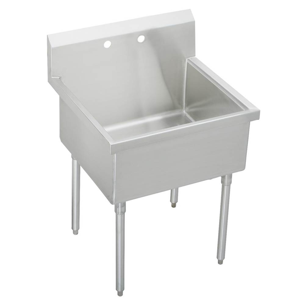 Just Manufacturing Floor Mount Laundry And Utility Sinks item SB136-0-J