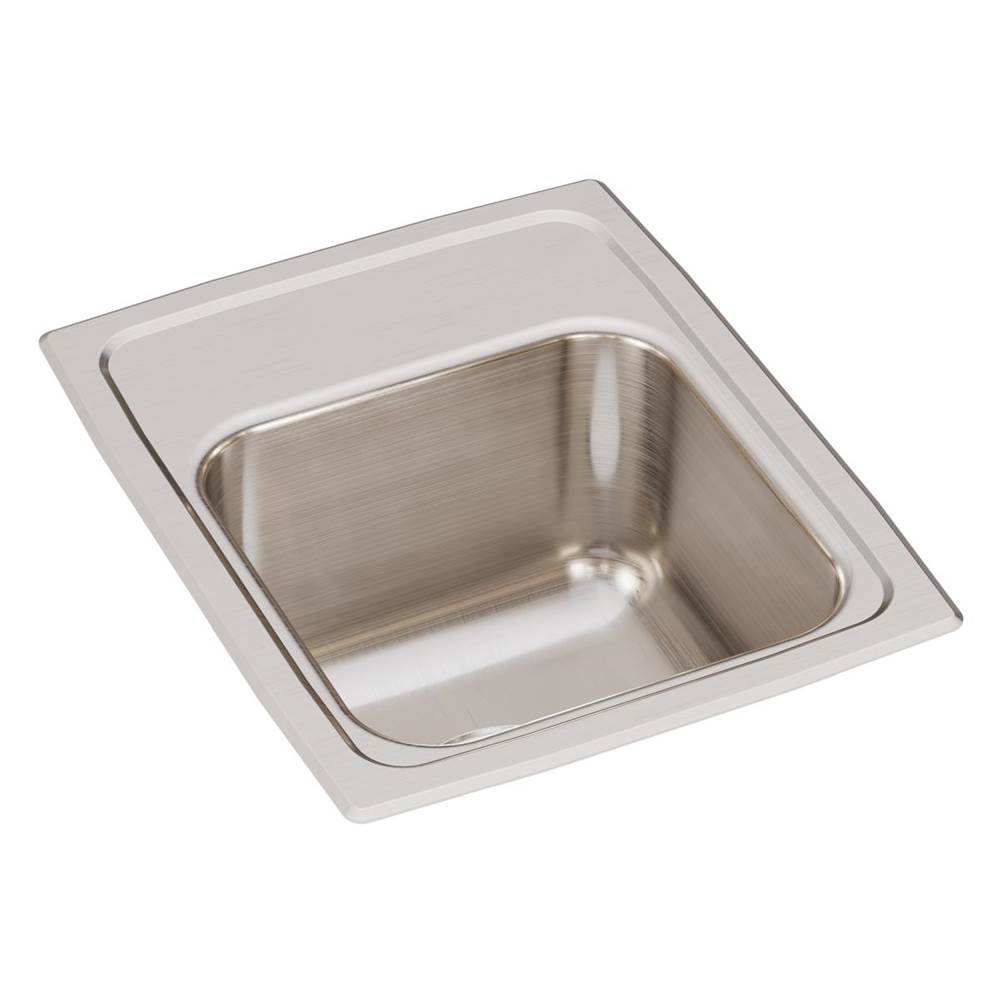 SPS Companies, Inc.Just ManufacturingStainless Steel 13'' x 16'' x 7-5/8'' MR2-Hole Single Bowl Drop-in Sink