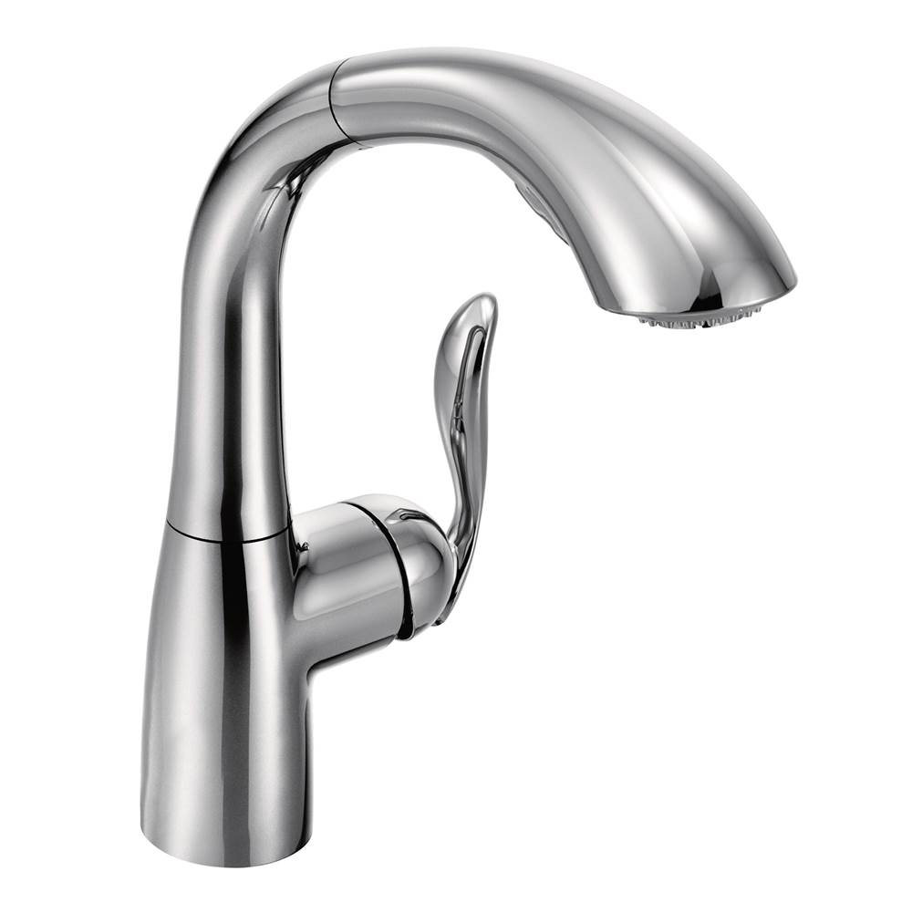 SPS Companies, Inc.MoenChrome one-handle pullout kitchen faucet