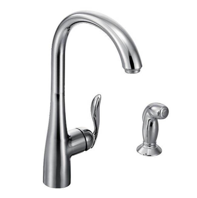 SPS Companies, Inc.MoenChrome one-handle kitchen faucet