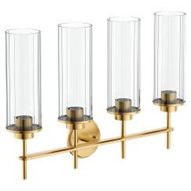 SPS Companies, Inc.MoenBrushed Gold Four Globe Bath Light