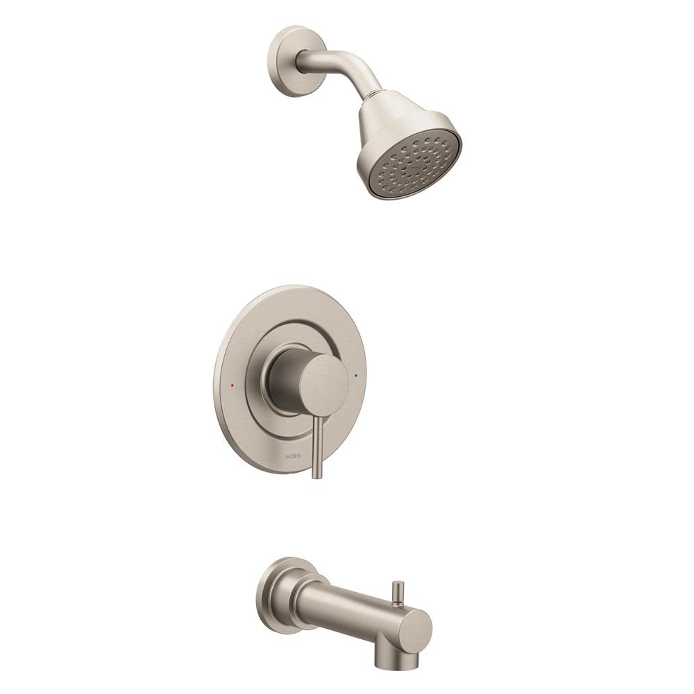 SPS Companies, Inc.MoenAlign Single-Handle Posi-Temp Eco-Performance Tub and Shower Faucet Trim Kit in Brushed Nickel (Valve Sold Separately)
